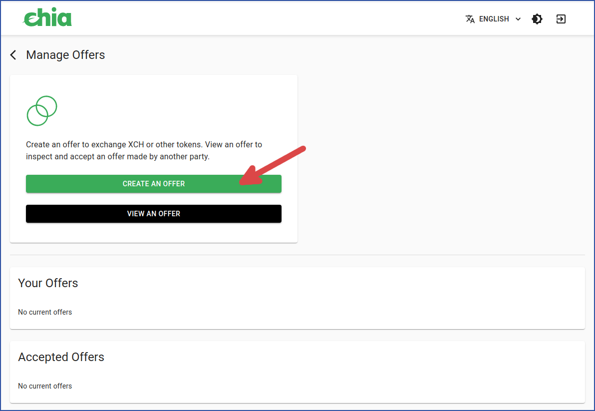 Create offer